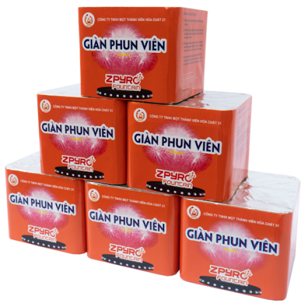 Pháo Hoa Giàn Phun Viên Đặc Biệt Z121