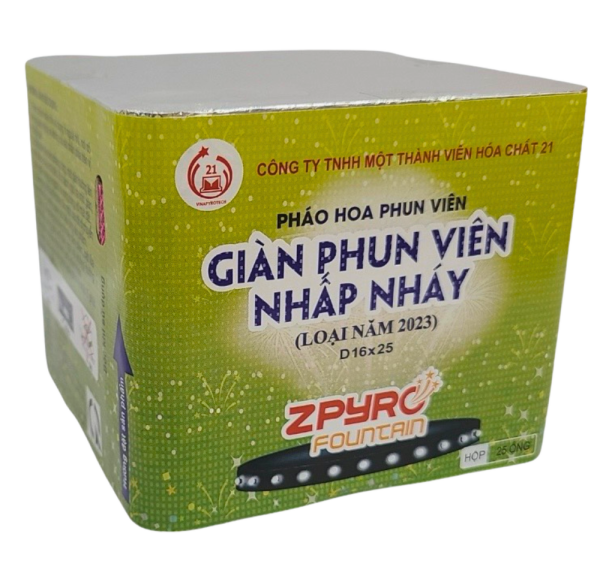 Giàn Phun Viên Nhấp Nháy