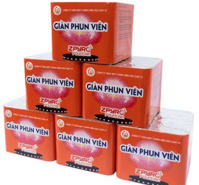 Pháo Hoa Giàn Phun Viên Đặc Biệt Z121